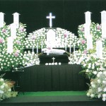 キリスト教葬儀用祭壇