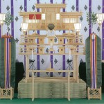 6尺神式用八足祭壇（雪堂付）